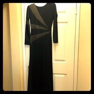 Black long sleeve dress